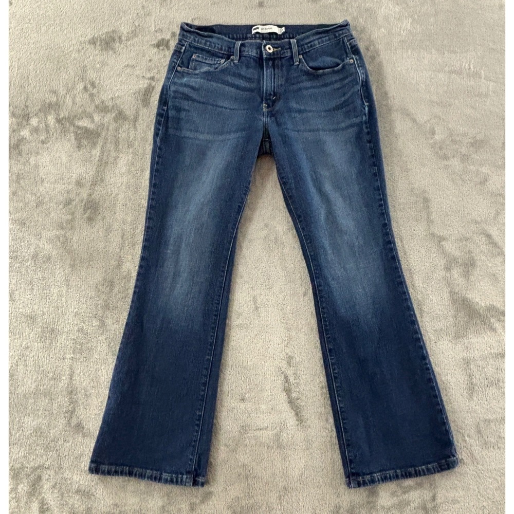 Levi's 515 Bootcut Jeans Womens 8‎ 29x30 Dark Wash Mid Rise Stretch Denim